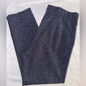 J. Jill Wearever Collection Navy Blue Tweed Pull On Pants. Size Small
